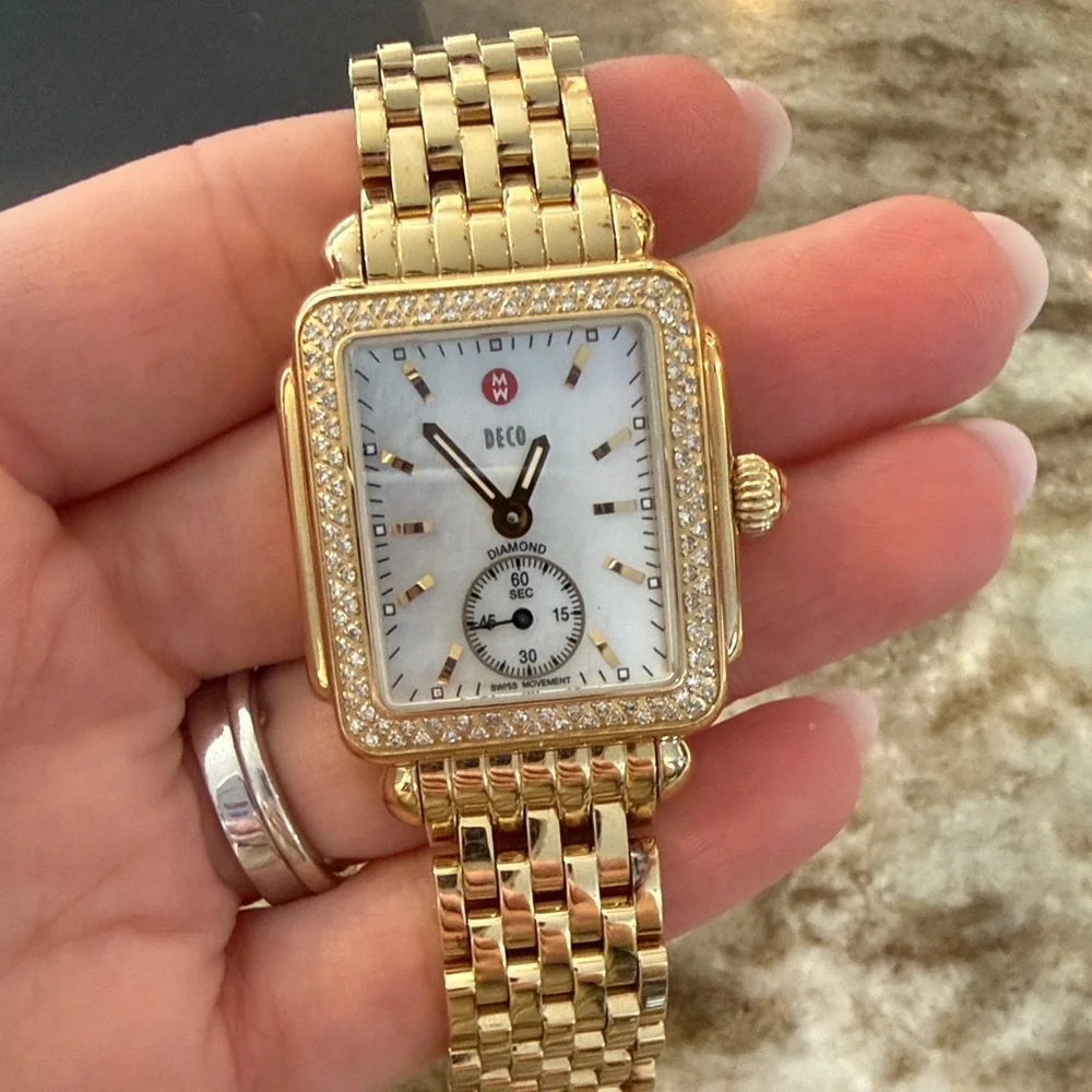 Michele Gold Women's Watch - Picture 2 of 6